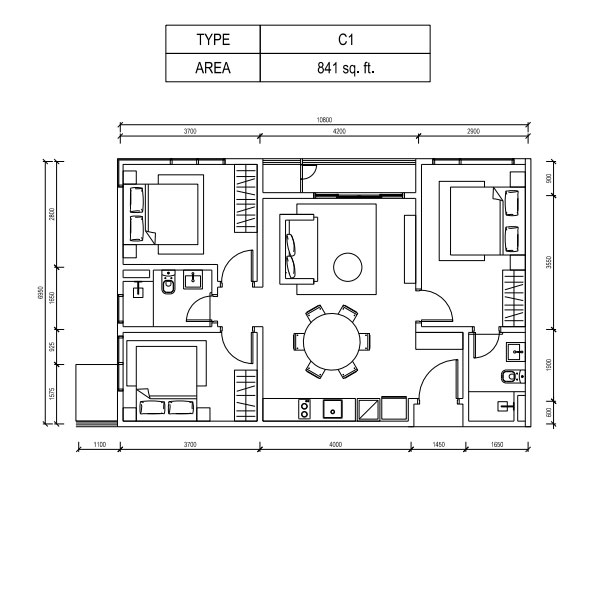 Henna-type-C1-layout